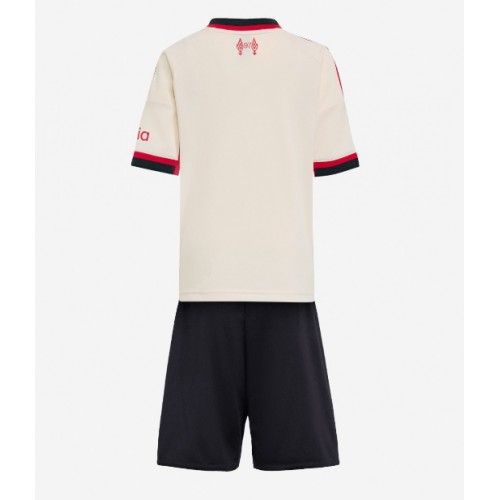 Liverpool Seconda Maglia Bambino 2025-26 Manica Corta (+ Pantaloni corti)